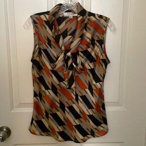 Sleeveless dress blouse